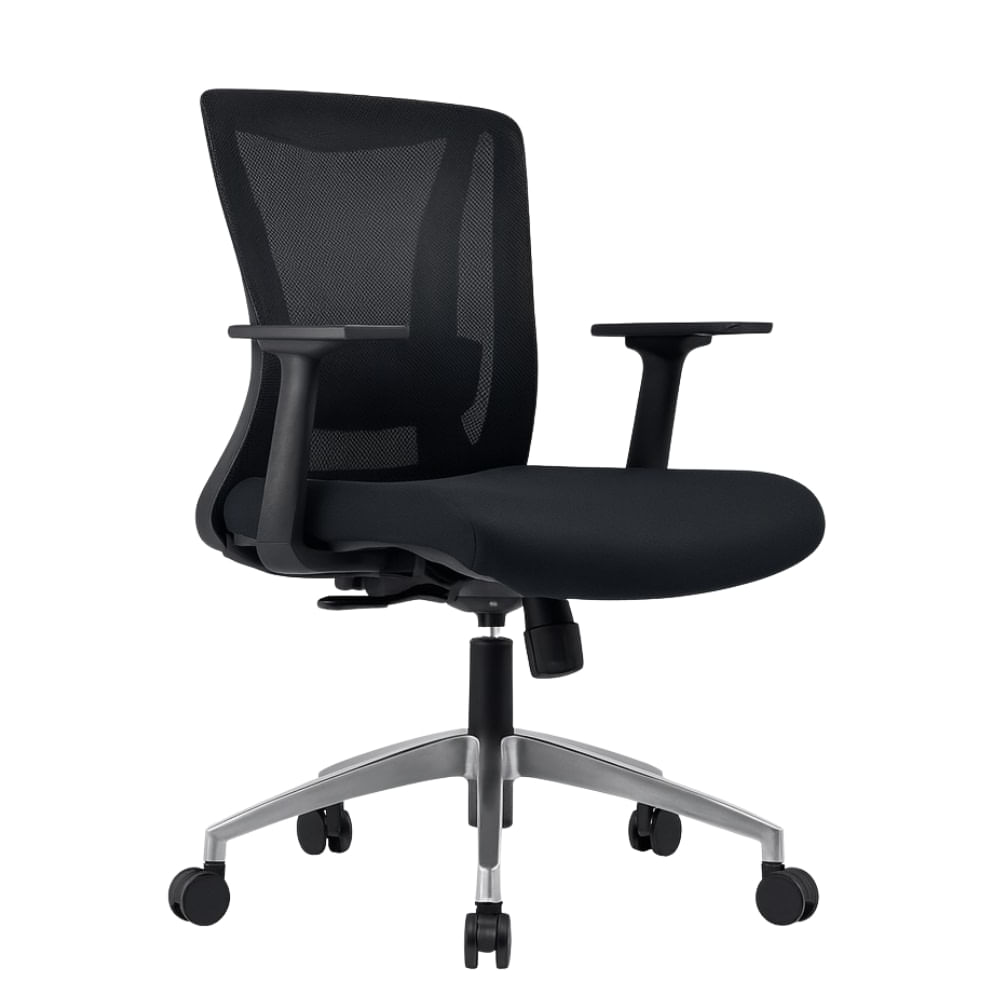 SILLA DE OFICINA GERENCIAL ERGONÓMICA - SPIKE NEGRO