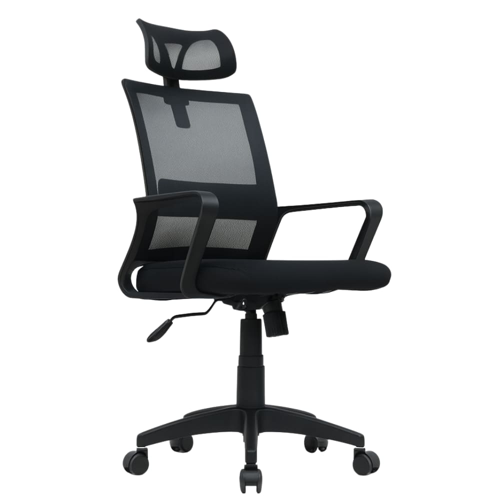 SILLA DE OFICINA EJECUTIVA ERGONÓMICA STYLES CC NEGRO