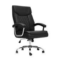 SILLA DE OFICINA PRESIDENCIAL ERGONÓMICA - CLASSICII NEGRO