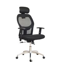 SILLA DE OFICINA PRESIDENCIAL ERGONÓMICA - DAKOTA NEGRO