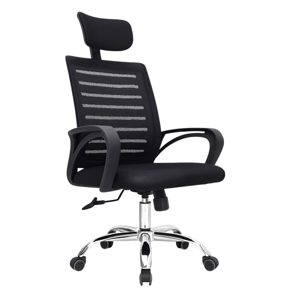SILLA DE OFICINA EJECUTIVA ERGONÓMICA LUX CC NEGRO