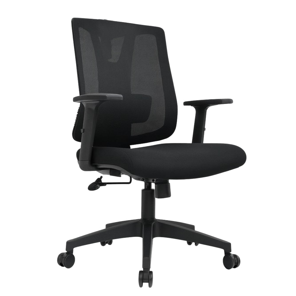 SILLA DE OFICINA GERENCIAL ERGONÓMICA - NAVY NEGRO