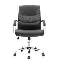 SILLA DE OFICINA GERENCIAL ERGONÓMICA - YORKI NEGRO