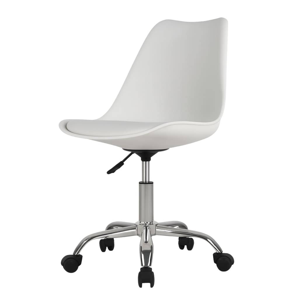 SILLA DE OFICINA EJECUTIVA ERGONÓMICA EMA BLANCO