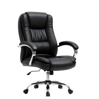 SILLA DE OFICINA PRESIDENCIAL ERGONÓMICA - ALBA NEGRO