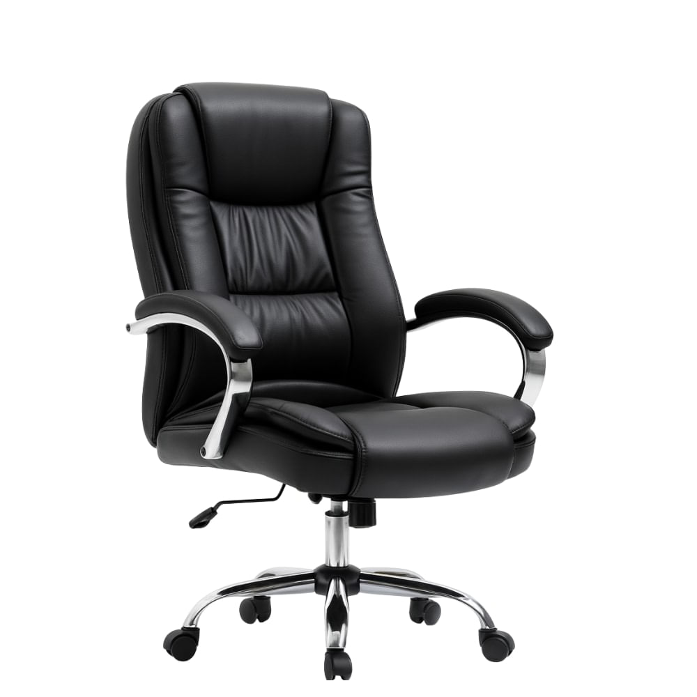 SILLA DE OFICINA PRESIDENCIAL ERGONÓMICA - ALBA NEGRO