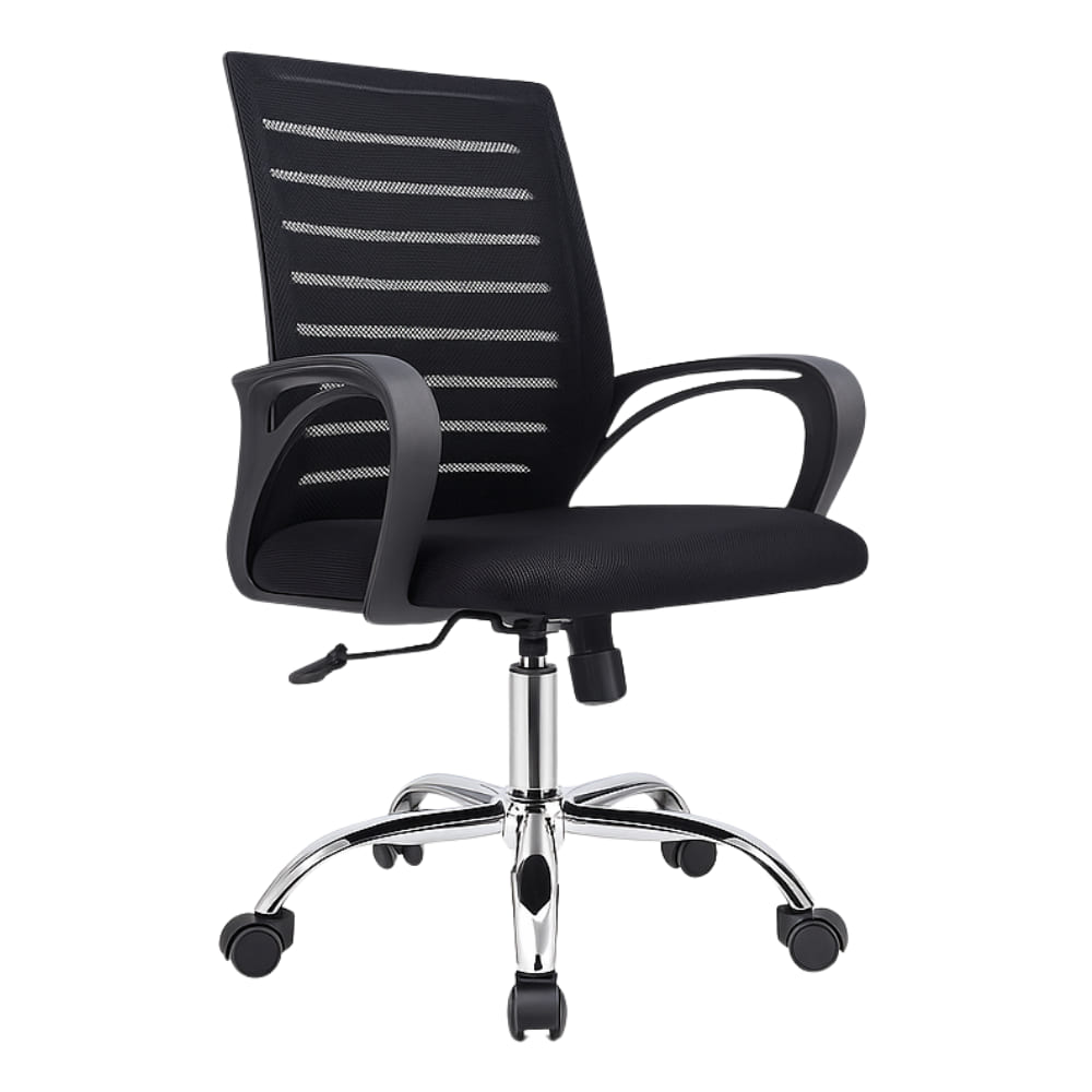 SILLA DE OFICINA EJECUTIVA ERGONÓMICA LUX NEGRO