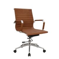 SILLA DE OFICINA GERENCIAL ERGONÓMICA - BOSS MARRÓN