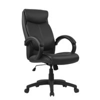SILLA DE OFICINA PRESIDENCIAL ERGONÓMICA EVA NEGRO