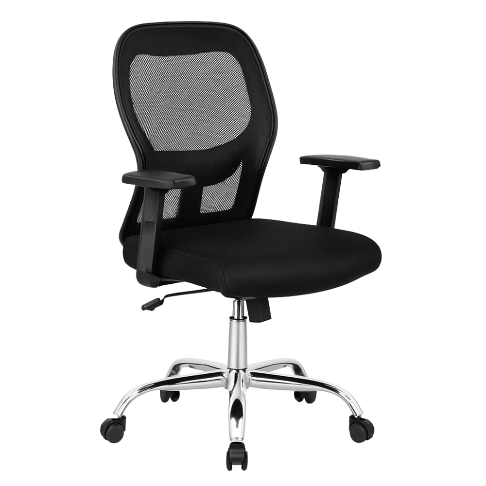 SILLA DE OFICINA GERENCIAL ERGONÓMICA - NORUEGA NEGRO