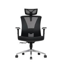 SILLA DE OFICINA PRESIDENCIAL ERGONÓMICA - VERSALLES NEGRO