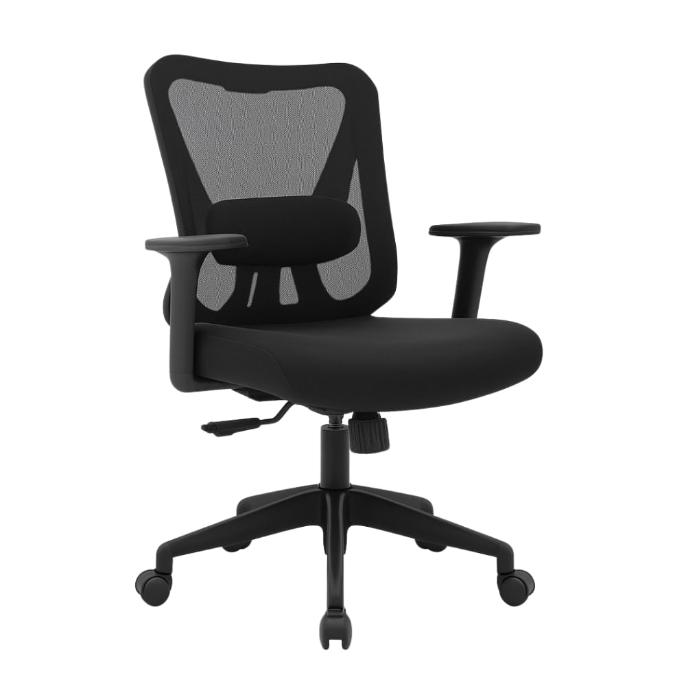 SILLA DE OFICINA GERENCIAL ERGONÓMICA - DOLFIN NEGRO