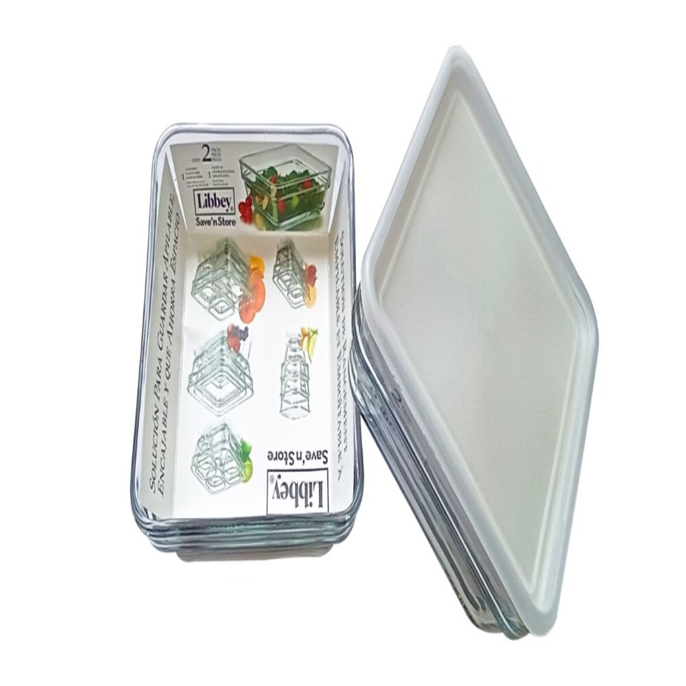 Refractario grande 2.8 lt de vidrio templado Libbey