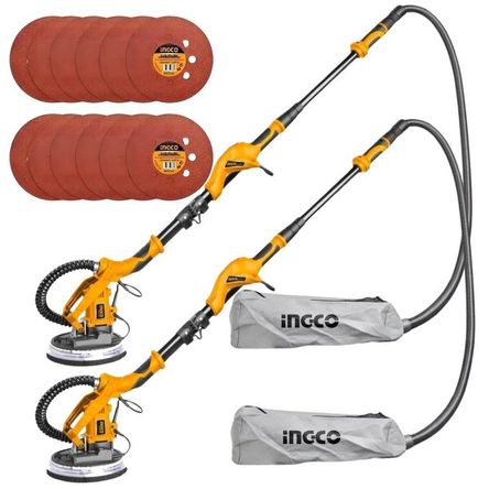 COMBO 2 LIJADORAS DE PARED Y TECHO FINO ACABADO Amarillo COMBO 2 LIJADORAS DE PARED Y TECHO FINO ACABADO Amarillo