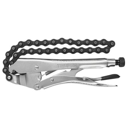 Alicate de cadena Pinza de presión 8 pulgadas Truper Gris Alicate de cadena Pinza de presión 8 pulgadas Truper Gris