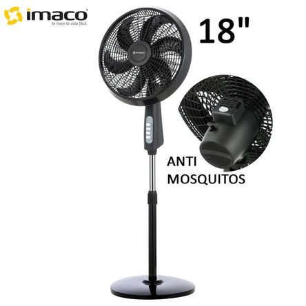 Ventilador Pedestal antimosquitos 85W FSM7518MK Imaco Ventilador Pedestal antimosquitos 85W FSM7518MK Imaco