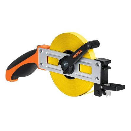 Cinta metrica de ACERO 30m wincha Truper 12648 Amarillo Cinta metrica de ACERO 30m wincha Truper 12648 Amarillo