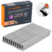 GRAPAS PARA ENGRAPADOR NEUMATICO calibre 18, 16mm, 5000 UNIDADES