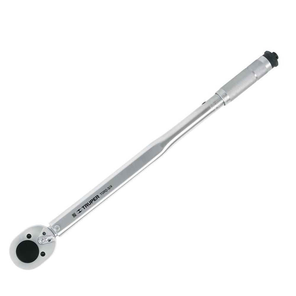 Torquímetro micrométrico cuadro 34 Truper Plateado Torquímetro micrométrico cuadro 34 Truper Plateado