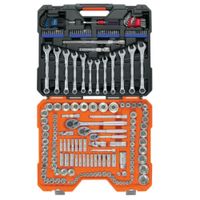 JUEGO 199 HERRAMIENTAS para mecánico, milimetrico Truper Drive