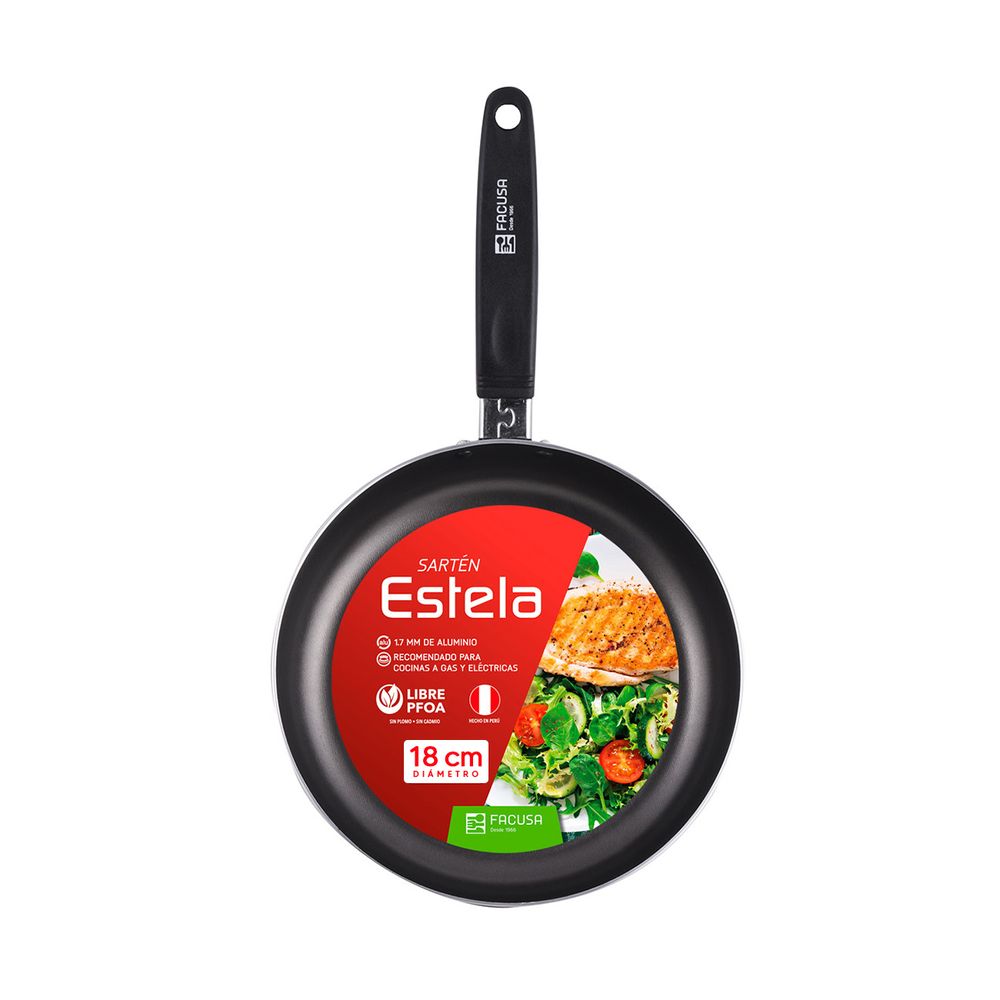 Sartén Estela 18cm FACUSA Antiadherente - 75145889