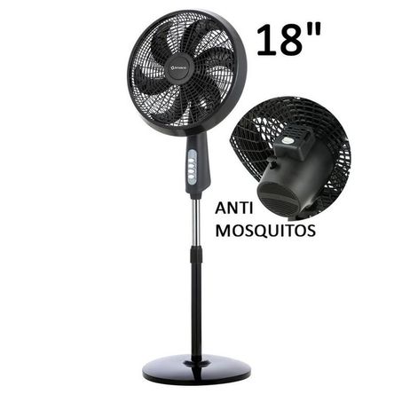 Ventilador Pedestal 18? antimosquitos 85w FSM7518MK Imaco Ventilador Pedestal 18? antimosquitos 85w FSM7518MK Imaco