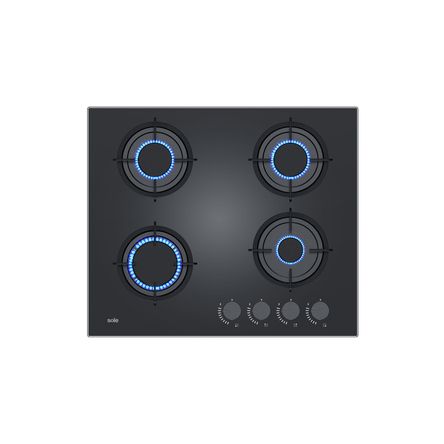 Encimera Sole Vidrio Templado Sole A Gas 60 Cm Encimera Sole Vidrio Templado Sole A Gas 60 Cm