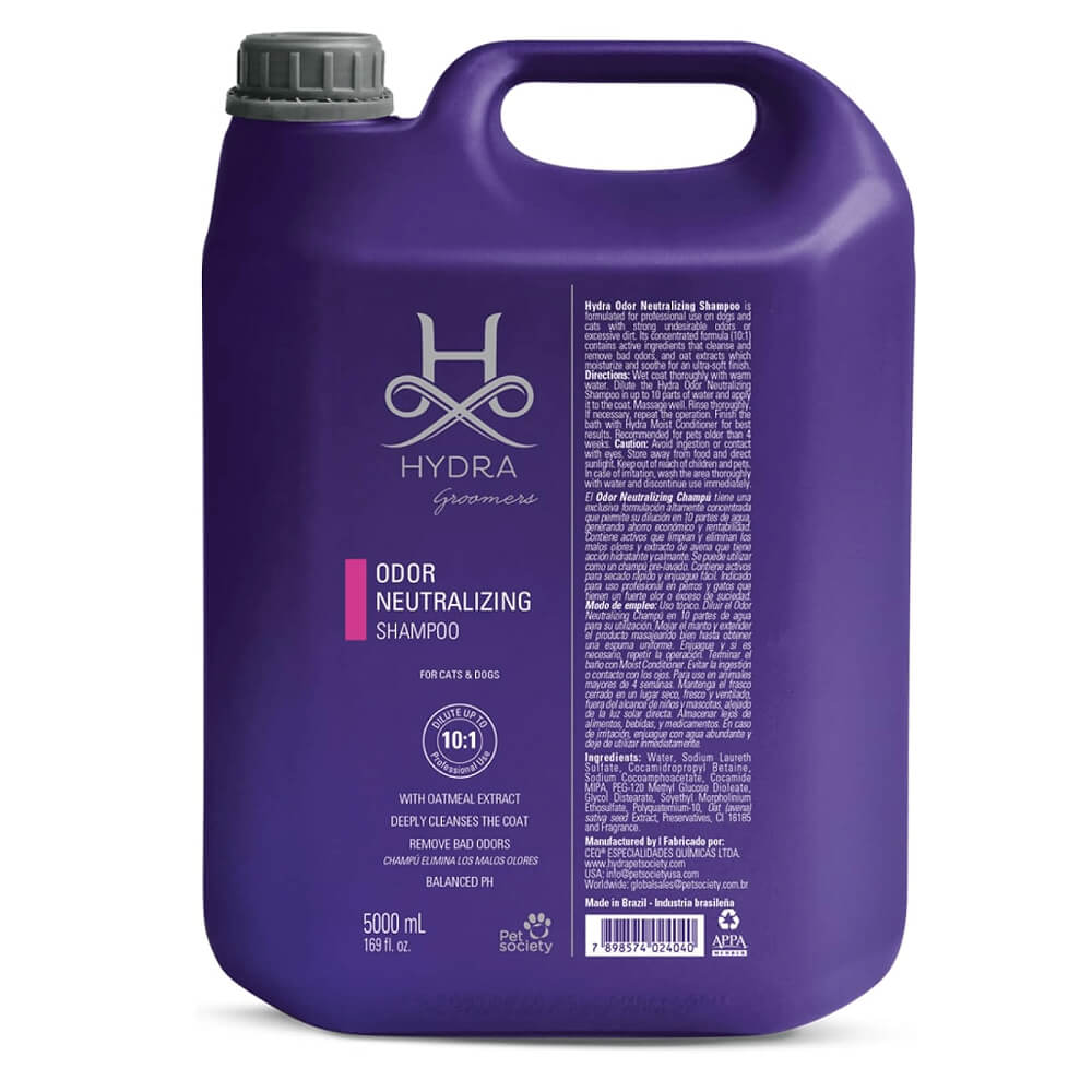 Shampoo para perros Hydra 5000 ml ODOR NEUTRALIZING