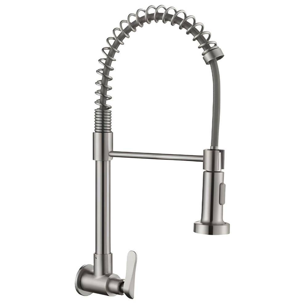 Llave Ganso Acero Satinado LC304-2014