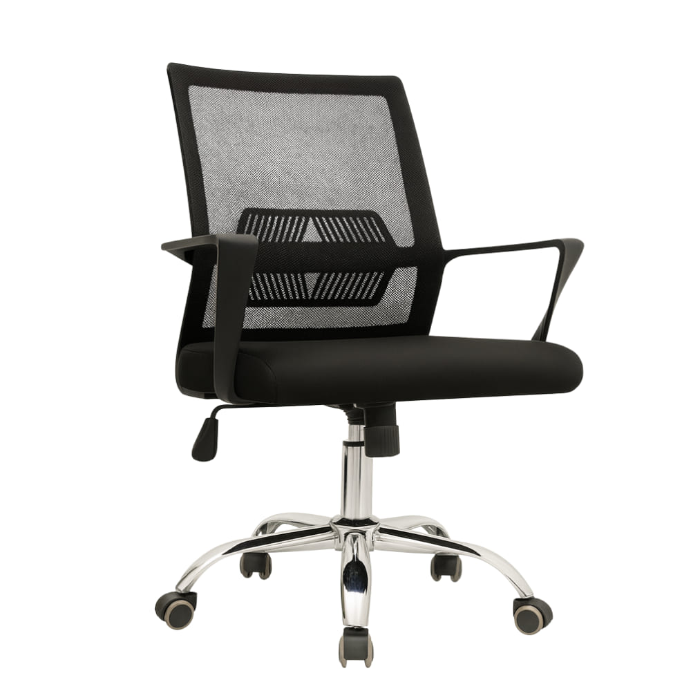 SILLA DE OFICINA EJECUTIVA ERGONÓMICA LYN NEGRO
