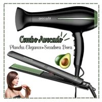 Combo Avocado Plancha Elegance ONOFF y Secadora Bora