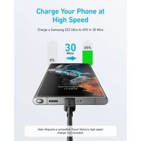 Cable Anker USB-C a USB-C 60W 180cm Carga Rápida Trenzado - A81F6H11