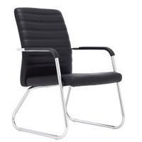 SILLA DE OFICINA GERENCIAL FIJA ERGONÓMICA - ISIS PU NEGRO