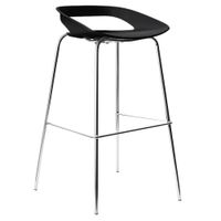 SILLA DE BAR CAJERA - TRIBECA NEGRO