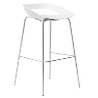 SILLA DE BAR CAJERA - TRIBECA BLANCO