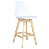 SILLA DE BAR CAJERA - EMA BLANCO
