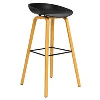 SILLA DE BAR CAJERA - MISURI NEGRO
