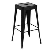 SILLA DE BAR CAJERA - CLOE SR NEGRO