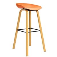 SILLA DE BAR CAJERA - MISURI NARANJA