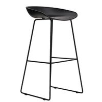 SILLA DE BAR CAJERA - MITSURI NEGRO