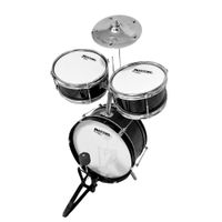 Batería Acústica Para Niños - Negro