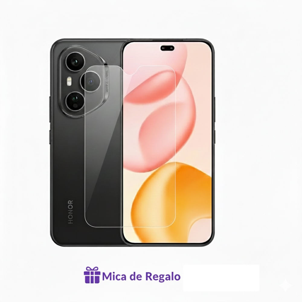 Honor 400 Pro 12Gb Ram Black 512Gb Rom con Mica Hidrogel