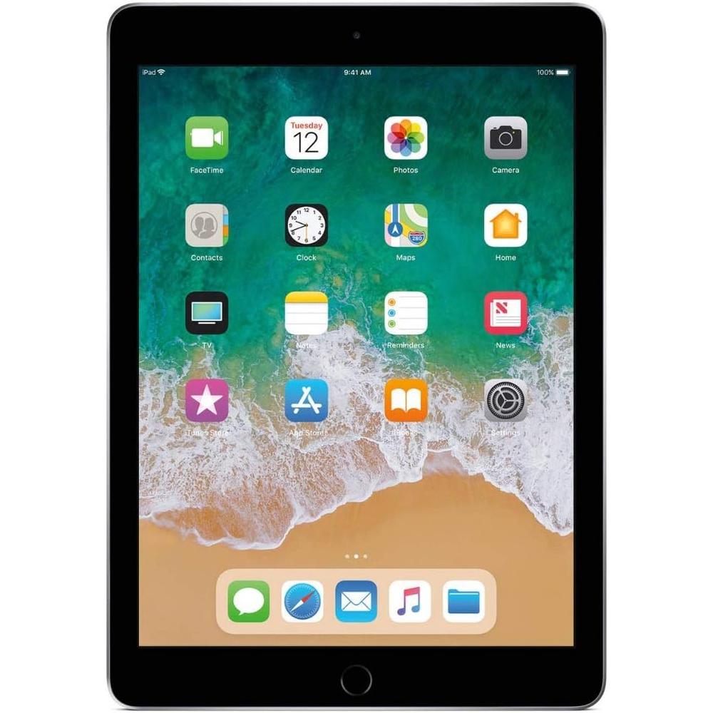 (Reacondicionad0)Apple iPad 6ª Gen 9.7"" 128GB Wi-Fi + Cellular | Gris espacial