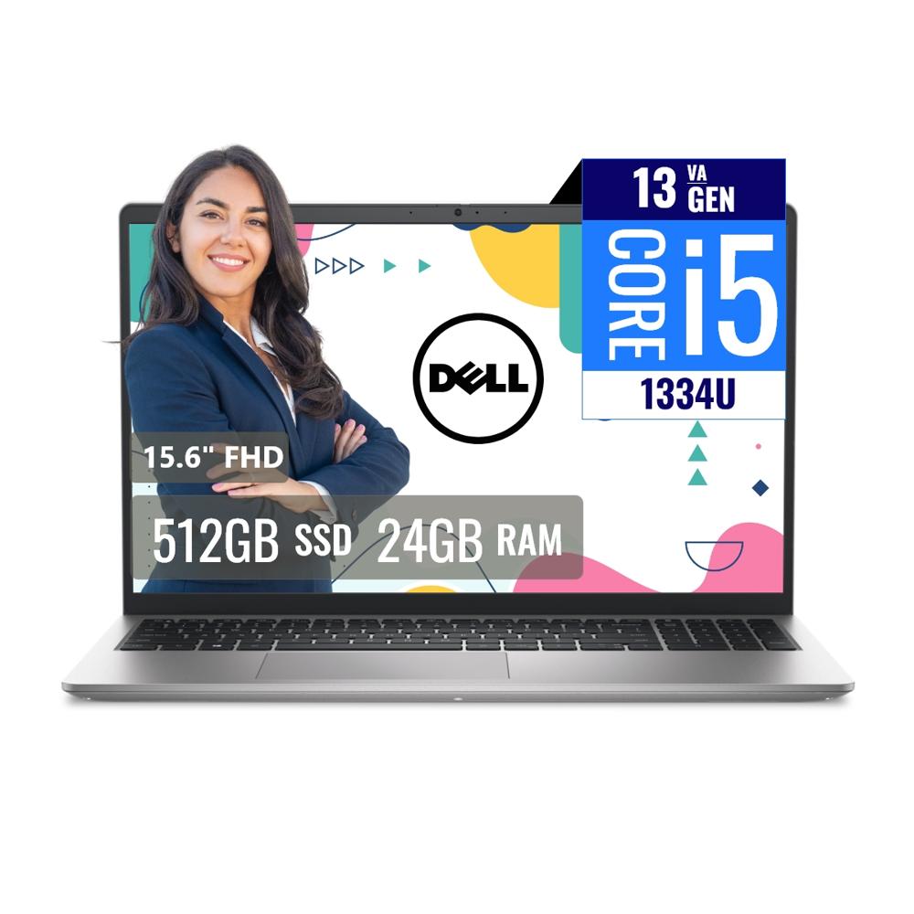 Laptop Dell DC15250 Intel Core i5 1334U 24GB RAM 512GB SSD M.2 15.6 FHD FreeDOS KD9XK24