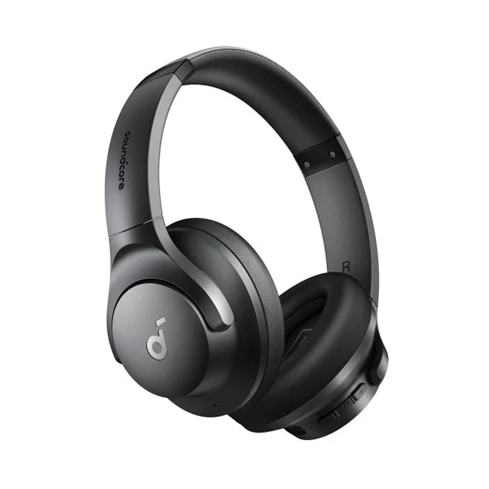 Auriculares Soundcore Q20i con cancelación de ruido y conexión Bluetooth en color negro
