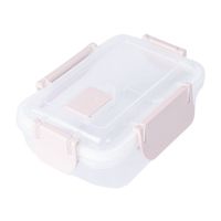 Taper Hermético Rectangular con Válvula 800ml Orange