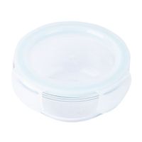 Taper de Vidrio Redondo Hermético 210ml Orange