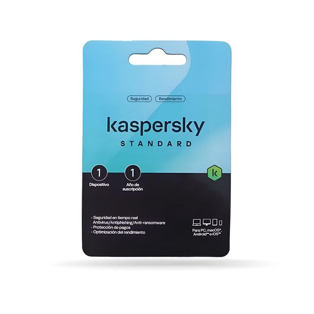 Antivirus Kaspersky Standard para 1 Dispositivo por 1 año