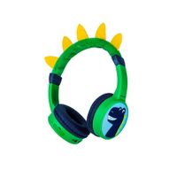Audífonos Bluetooth para niños Movisun Urban Kids Dinosario - Volumen Seguro