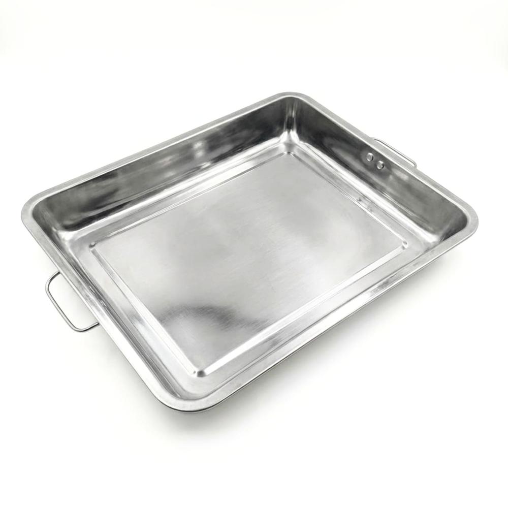 Bandeja de Acero Inoxidable para Horno y Cocina 39cm